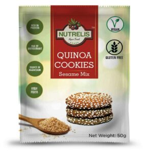 Quinoa Cookies Sesame mix